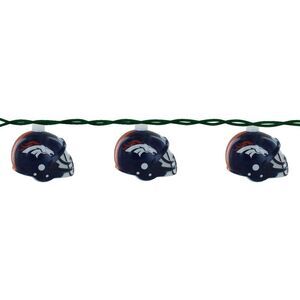 Denver Broncos Helmet Football Lights